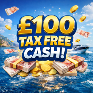 £ tax free cash promotion
